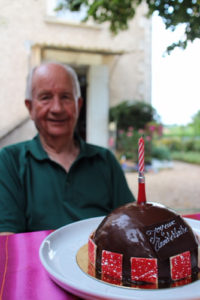 フランス滞在と義父の誕生日